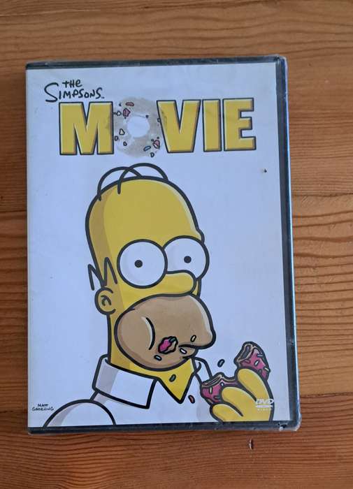 2007 The Simpson's Movie (DVD) cartoon comic classic dark comedy adventure animation
