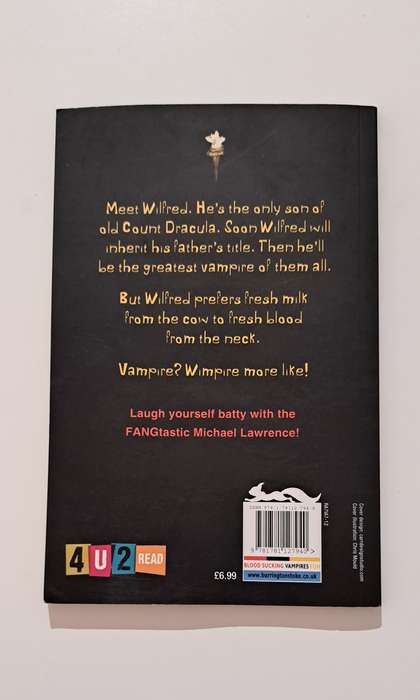 Young Dracula by Michael Lawrence kids children's fantasy vampire sci-fi adventure