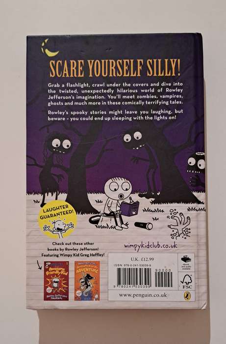 Awesome Friendly Spooky Stories Rowley Jefferson humor fiction children graphic novel comic fantasy