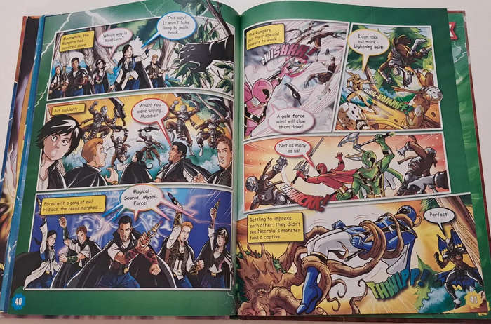 Power Rangers Mystic Force Annual 2008 comic cartoon book TV show boys kids children