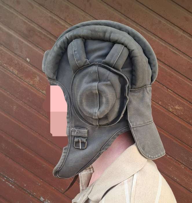War Trophy soviet tanker helmet