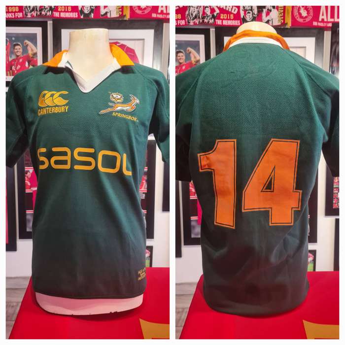 Springbok Rugby Jersey - Jean De Villiers