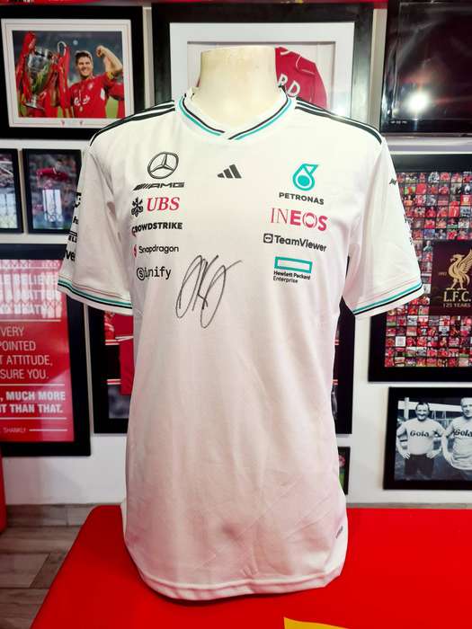 Kimi Antonelli Signed Mercedes F1 Team Signed Shirt