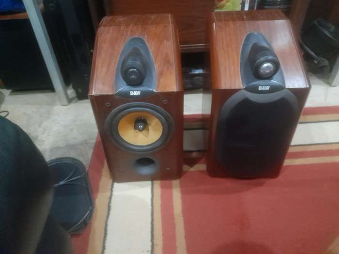 BOWERS & WILKINS CDM-1NT BOOKSHELF PAIR | 8 OHM | 120W | NAUTILUS TECHNOLOGY