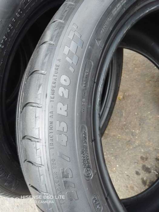 275/45/19 Michelin Latitude Sport Tyres.