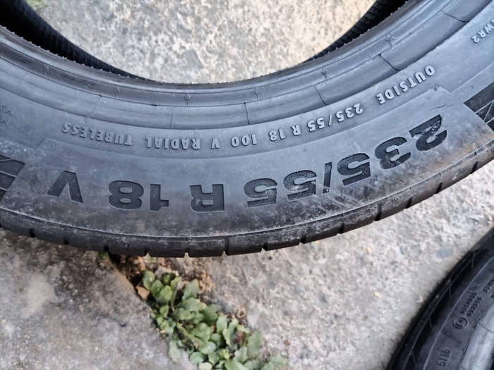 235/55/18 Continental ContiSportContact tyres