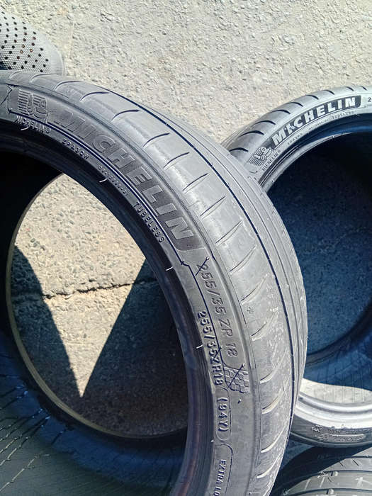 295/30/19 × 2 Michelin used tyres