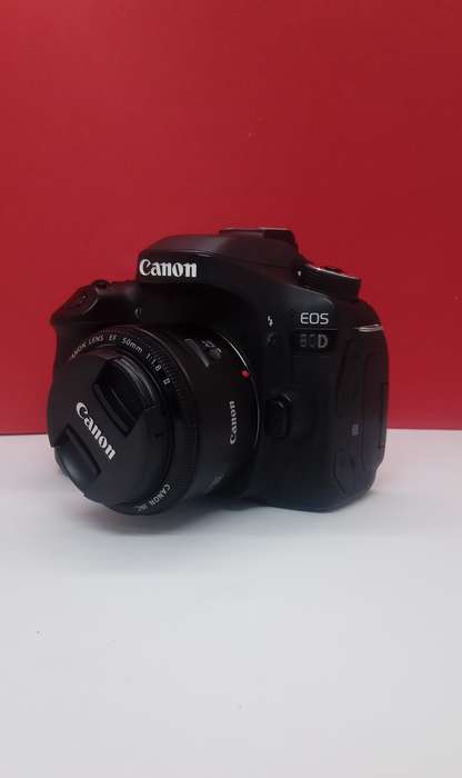 Canon 80D body +50mm1.8 prime lens