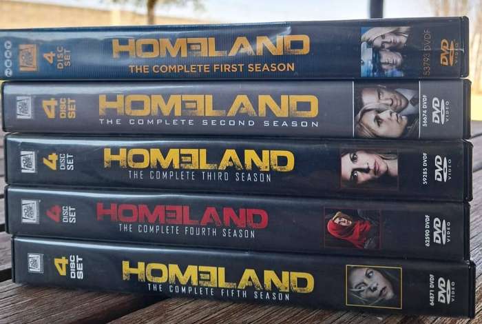 Homeland Season 1,2,3,4 & 5 Dvd Collection