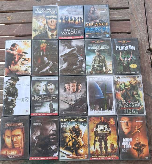 18 x Awesome Action Movies Dvd Bundle