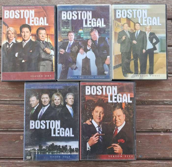 Boston Legal Season 1,2,3,4 & 5 Dvd Collection