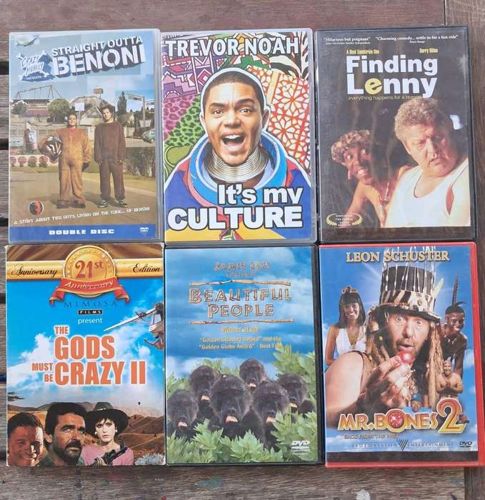6 x Great South African Dvd Movies