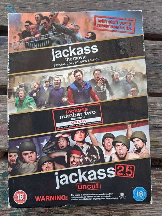 3 Disc Set - Jack Ass Dvd Collection