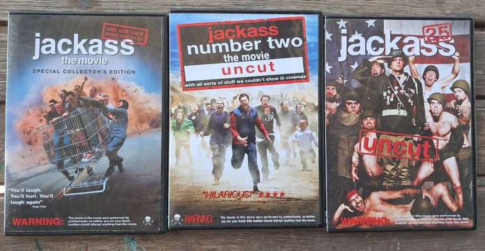 3 Disc Set - Jack Ass Dvd Collection