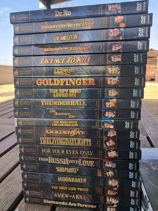 Ultimate James Bond Collection Dvd Set