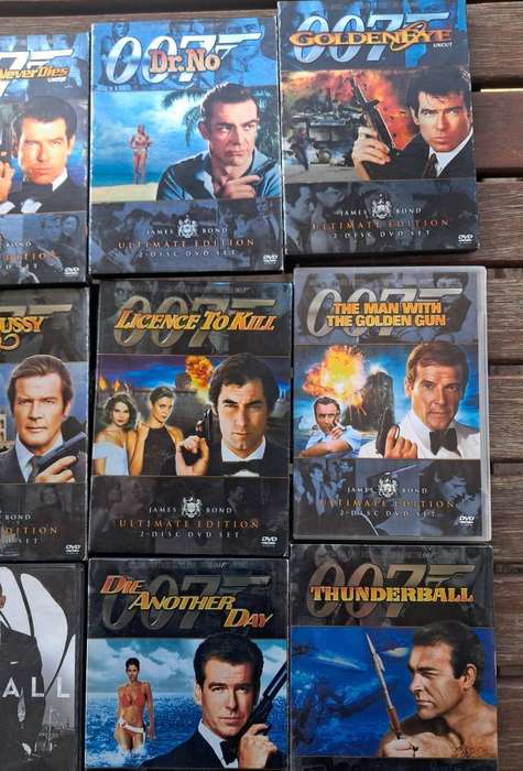 Ultimate James Bond Collection Dvd Set