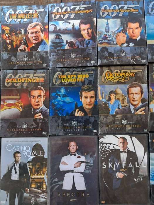Ultimate James Bond Collection Dvd Set