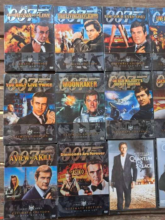 Ultimate James Bond Collection Dvd Set