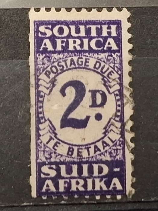 1943-1947 - South Africa - 2P - Numerical Stamps