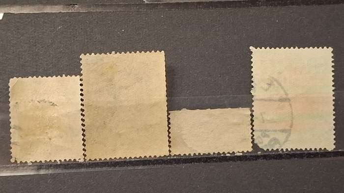 1941-1942 - South Africa - ½P + 2P + 3P + 4P - War Effort