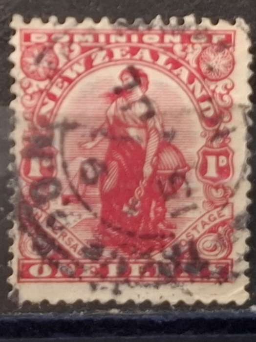 1909 - New Zealand - 1P - Zealandia