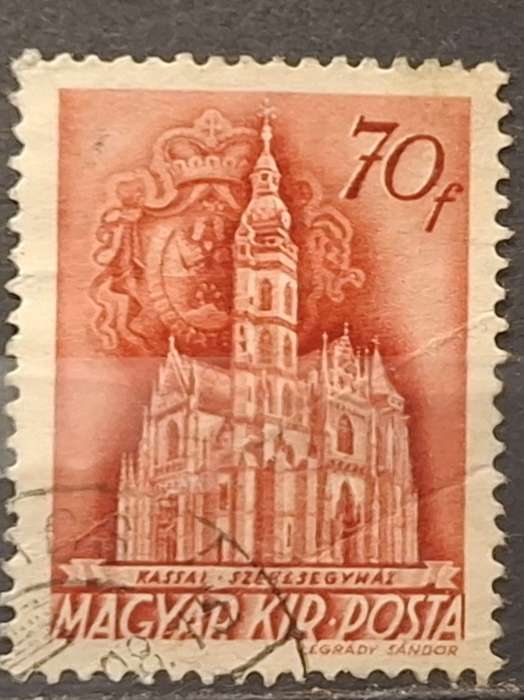 1939 - Hungary - 70f - The Church in Hungary