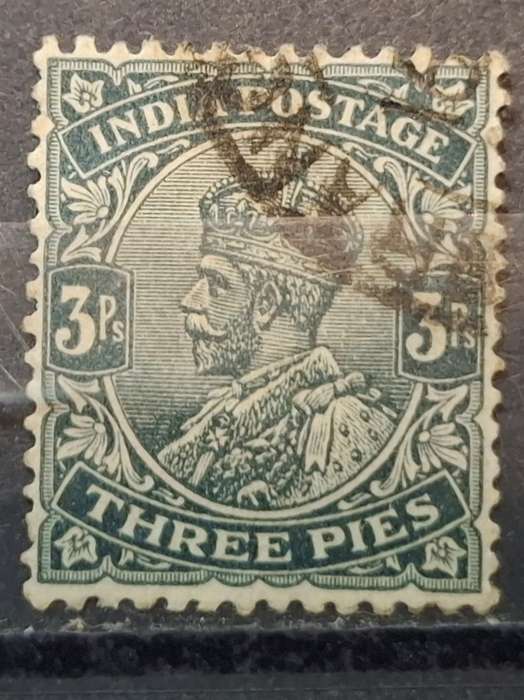 1926-1928 - India - 3P -  King George V