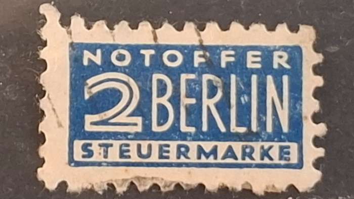 1949 - French Zone - 2 - Emergency Help for Berlin