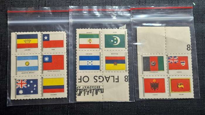 Flags of the world  -Set of 20