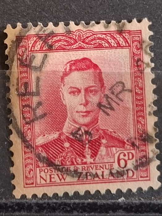 1938-1947 - New Zealand - 6P - King George VI