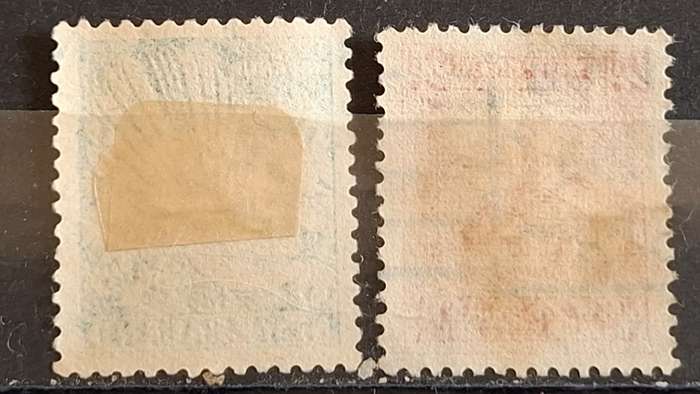 1935 - New Zealand - ½P + 2P  -  Second Pictorials