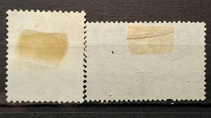 1954 - Ceylon - 10c + 10c - Local Motives +  Royal Visit