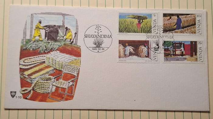 1982 - Venda - First Day Cover with Insert - Postmark Shayadima