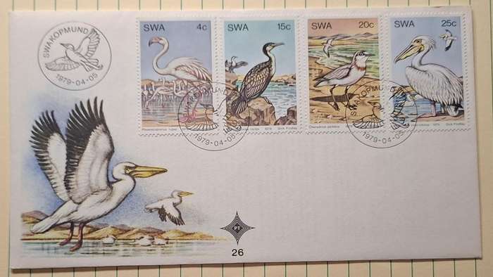 1979 - SWA - First Day Cover with Insert - Postmark Swakopmund