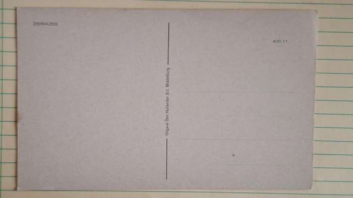 Holland  - Zierikzee -  Unused Post Card