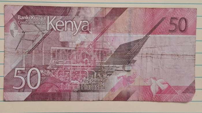 2019 - Kenya - 50 Shillings - Signature: Patrick Njoroge - Demonetised No - AZ 6981919
