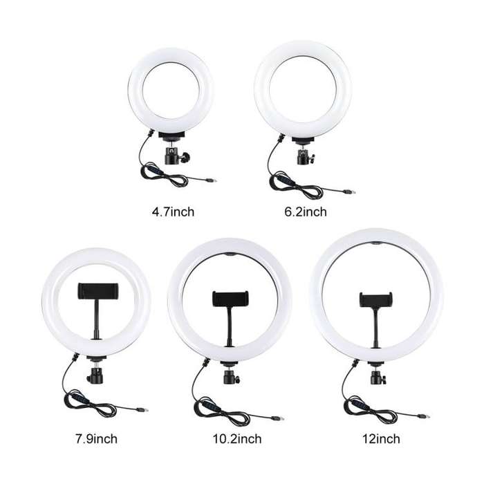 PULUZ 4.7-inch USB Dimmable LED Ring Light Kit