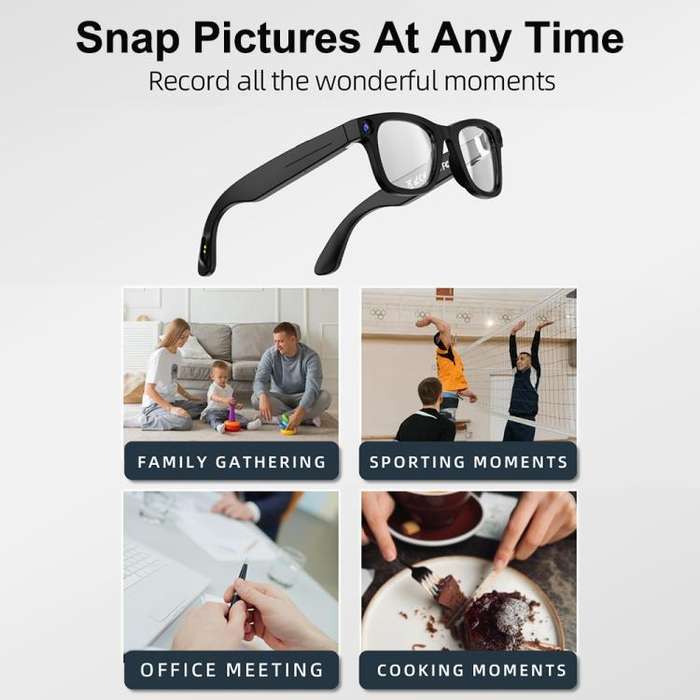 G300 Smart Glasses (Black)