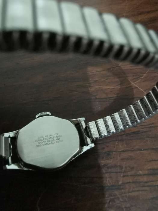 Vintage Oris Ladies Watch with Stretch Strap