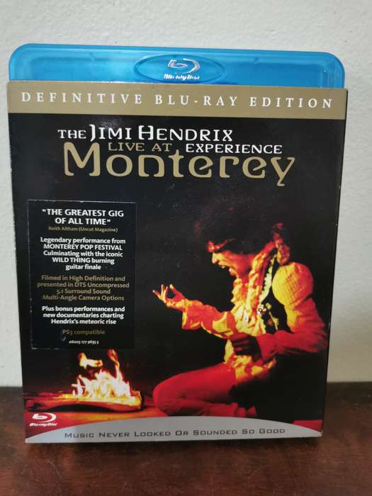 Jimi Hendrix Experience live at Monterey on Blu-ray