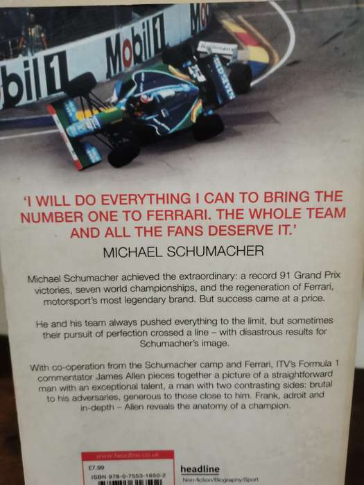 Michael Schumacher - The Edge of Greatness by James Allen