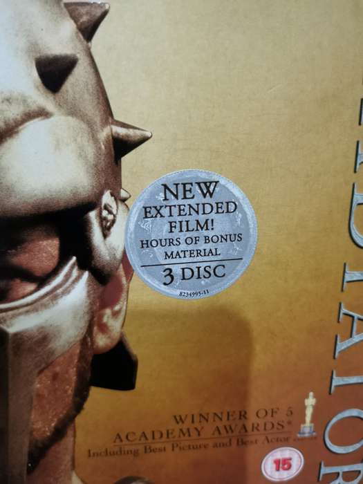 Special Edition 3-Disc DVD Box Set of Gladiator