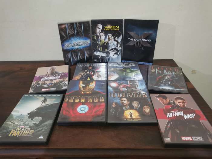 Awesome Marvel Movie Collection on DVD