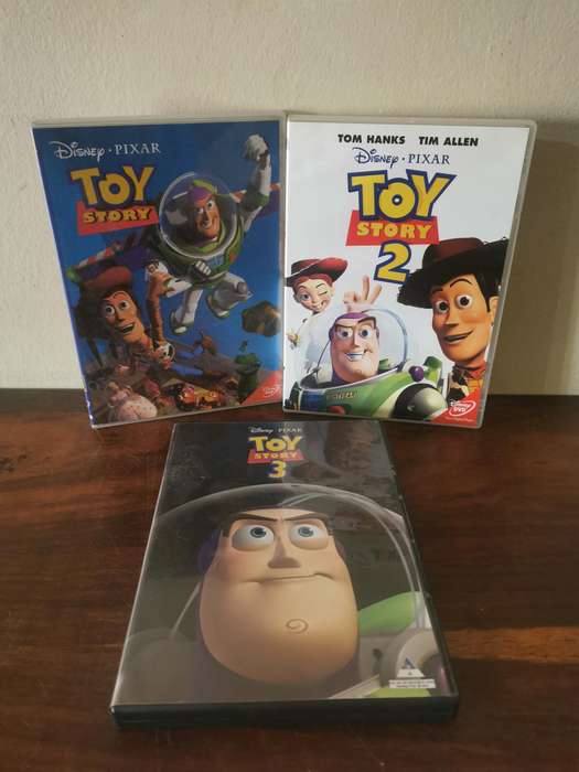 Toy Story 1, 2 and 3 on DVD