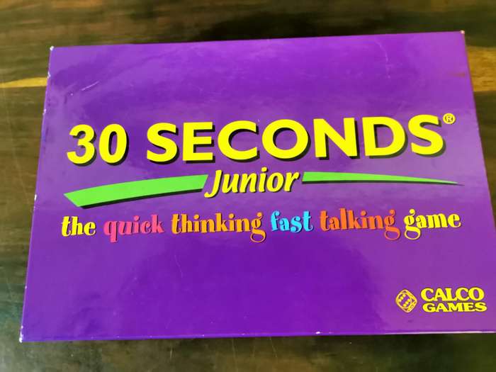 Original 30 Seconds Board Game PLUS the Junior Edition
