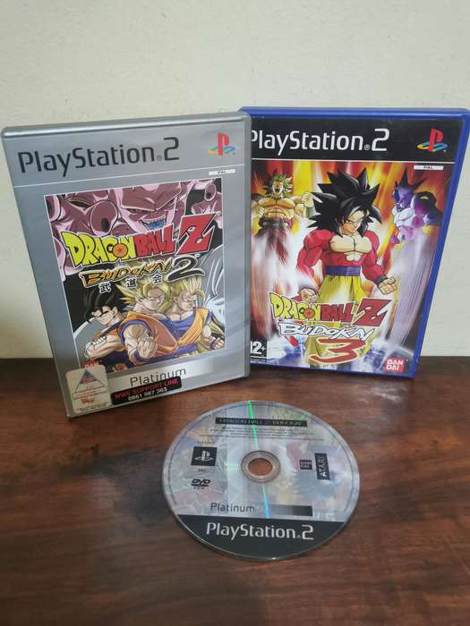 Dragon Ball Z Badukai 1, 2 and 3 on PlayStation 2