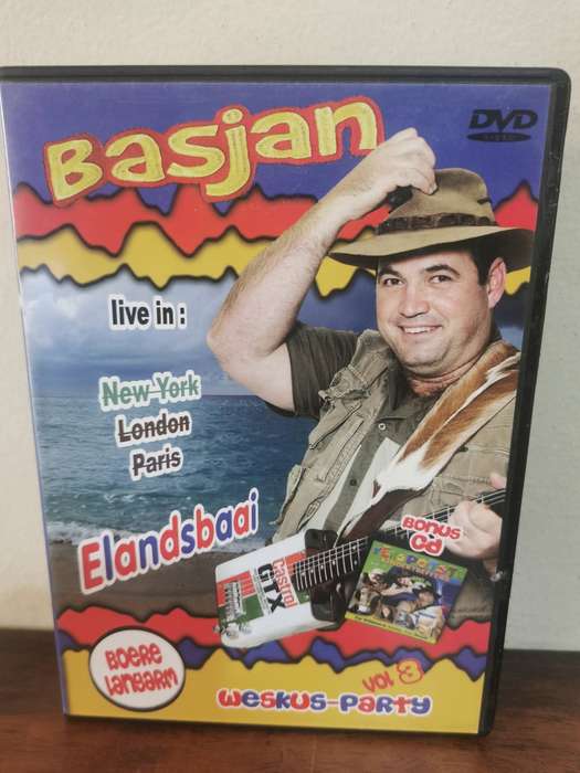 Basjan se Weskus Party vol 1, 2 en 3 on DVD
