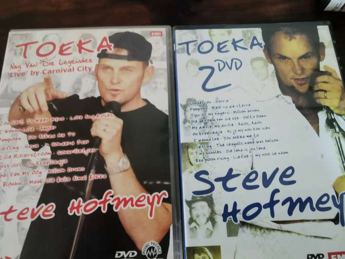 Steve Hofmeyer DVD and CD collection
