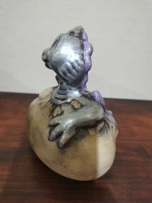 Pair of Gorgeous Ceramic Baby Dragons