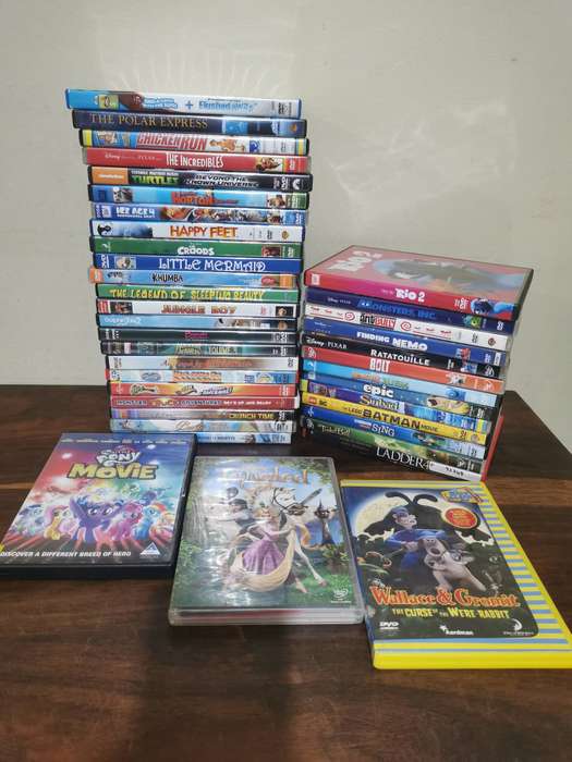 MASSIVE Collection of x38 Animation Movies on DVD